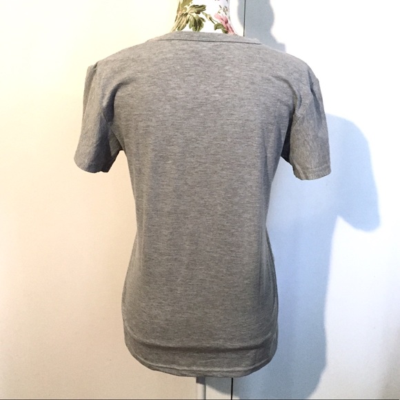 Adventure Then Pizza Gray Graphic Tee T Shirt New - Picture 5 of 7